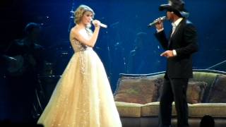 Taylor Swift and Tim McGraw sing quotJust to See You Smilequot [upl. by Bale]