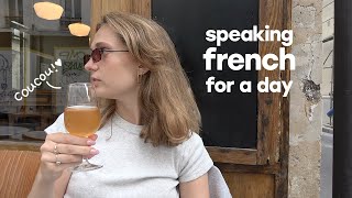 speaking french for 24h in PARIS  vlog [upl. by Illac720]