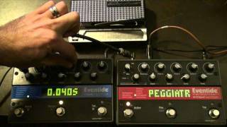 Stylophone Effects with the Eventide TimeFactor Looper and PitchFactor [upl. by Noirad244]