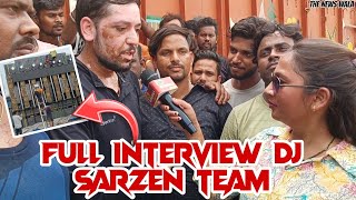 Dj Sarzen Interview Full Team  सारजन बनायेगा सबका टार्जन  The NewsWala Interview Dj Sarzen [upl. by Lokin]