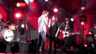 Lady Antebellum Sings quotI Need You Nowquot Live In Hollywood [upl. by Sucramej]