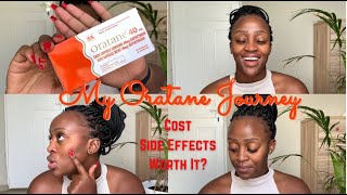 My Oratane Journey skincare oratanesideeffects oratane skincare routine accutane cysticacne [upl. by Ethelin337]