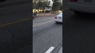 Intentionally Doored  Los Angeles Cyclist Harassment [upl. by Rojam]