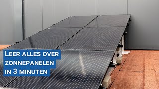 Leer alles over zonnepanelen in 3 minuten [upl. by Yeffej918]