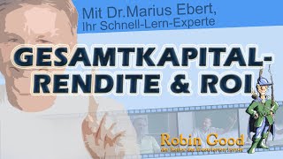 Gesamtkapitalrendite und ROI [upl. by Rainie925]