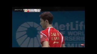 Top 10 fastest BAdminton Smashes of 2016 [upl. by Nnylrats525]