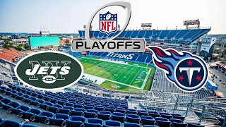 Jets  Titans Divisional Round Playoffs NFL Pro Era 25 gameplay [upl. by Hajar]