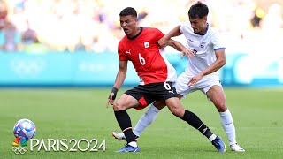 Egypt v Dominican Republic  Paris Olympics 2024 Mens Soccer Highlights  NBC Sports [upl. by Alimhaj839]