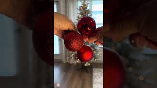 How To Make An Ornament Cluster ornaments decoration diy easydiy christmas christmastree [upl. by Eislek355]