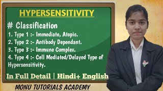 Hypersensitivity reactions  Hypersensitivity in hindi  Hypersensitivity [upl. by Palgrave446]