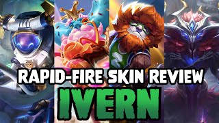 RapidFire Skin Review Every Ivern Skin [upl. by Asiaj285]