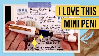 One Of My Favorite Fountain Pens TWSBI Diamond Mini Review [upl. by Leval269]