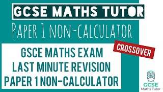 Last Minute Maths Revision  May 2023 Maths Exam Paper 1 NonCalculator  GCSE Maths [upl. by Aili398]