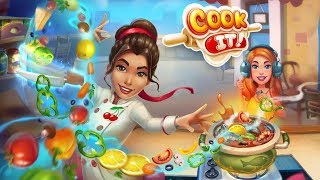 Cook It Chef Restaurant Cooking Game Android Gameplay 1080P [upl. by Aihsotan]