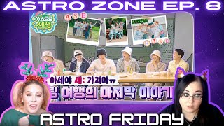 ASTRO ZONE Ep 8 The Finale  KCord Girls React [upl. by Ynohtnad]