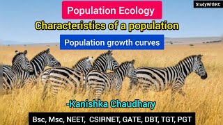 Population Ecology  Population Growth curves [upl. by Nitz]