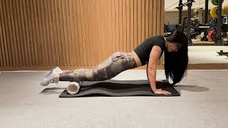 Foam Roller Anterior Tibialis Roll  Exercise Demo  Female [upl. by Anyal]