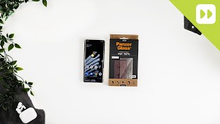 Panzer Antibacterial Screen Protector Installation Google Pixel 7 Pro [upl. by Bhayani]