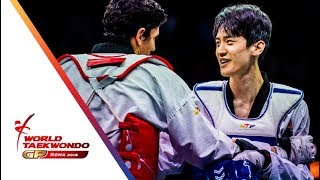 Roma 2018 World Taekwondo GP Final Male 68Kg LEE DAEHOONKOR Vs DENISENKO ALEXEYRUS [upl. by Itteb30]