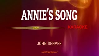 ANNIES SONG ll JOHN DENVER ll KARAOKE HD [upl. by Learsiy322]