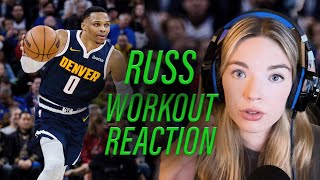 RUSSELL WESTBROOK Offseason Workout REACTION [upl. by Newman732]