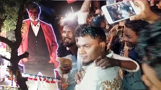 Kabali Special  Rajinikanth Fans Celebration  First Day First Show  Mumbai [upl. by Nade973]