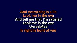 The Replacements  Unsatisfied  Karaoke Instrumental Lyrics  ObsKure [upl. by Halyak706]