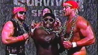 Mega Powers Survivor Series Team Promo 11131988 [upl. by Grimaud]