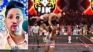 WWE 2k22  Ricochet vs Big E Match on NXT in Facecam Hindi Commentary [upl. by Allianora]