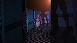 FOXY WANTS TO STUFF ME 😱💀 FNAF 2 IRL fivenightsatfreddys fnafgame [upl. by Nosyt]