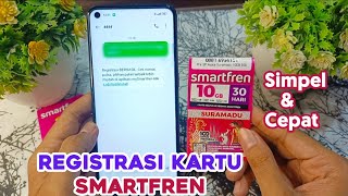 Terbaru  Cara Registrasi Kartu Smartfren [upl. by Barnaby]