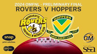 2024 Preliminary Final  Rovers V Hoppers [upl. by Pollux]