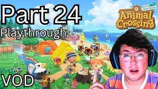 Animal Crossing New Horizons Part 23  Catching All The Fish in ACNH [upl. by Jeromy714]