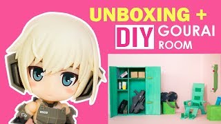 Cupoche Frame Arms Girl Gourai  Unboxing  DIY Miniature Room [upl. by Issi]