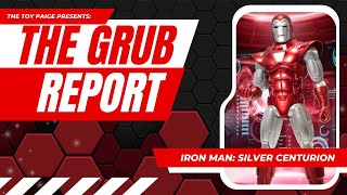 The Grub Report Episode 011 Mezco One12 Collective Iron Man  Silver Centurion [upl. by Olnay]