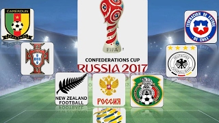 FIFA Confederation Cup 2017  Confederation Cup 2017 Schedule [upl. by Neenaj]