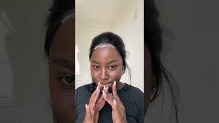 Como colar lace tutorial lacefront apliques [upl. by Nas]