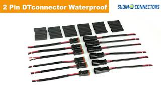 DT Connectors 2 Pin Waterproof Connectors [upl. by Tezile]