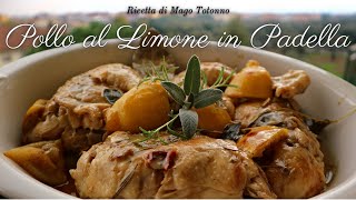 POLLO AL LIMONE IN PADELLA  Ricetta Facile [upl. by Barnaby]