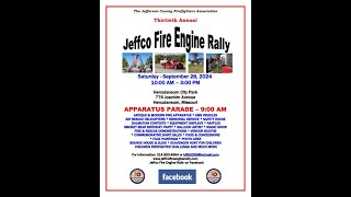 30th Jeffco Fire Engine Rally September 28 2024 [upl. by Byrne604]