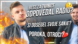 Radijskemu voditelju je to BOLJ pomembno kot RADIO🎙️😲l Matic Herceg 24 Vprašanj [upl. by Legir986]