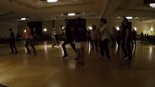 Syncopated Rhythm line dance  Florida Line Dance Classic 8 December 2018 [upl. by Anileda]