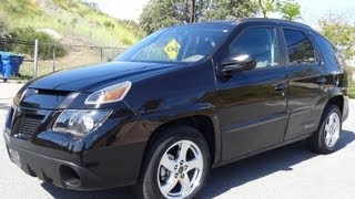 2005 Pontiac Aztek Rally Edition CUV GM Crossover SUV Breaking Bad Last Year Model V6 2 Owner 68K [upl. by Elkcim]