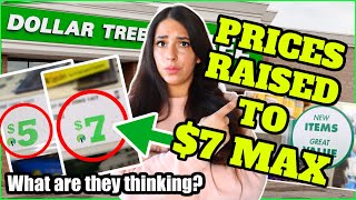 Dollar Tree Raises Price to 7  What Will Cost More 😱 Rising prices yet again [upl. by Alvinia]