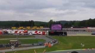 MotoGP Sachsenring 2014 Start Tribühne T2 [upl. by Nawak]