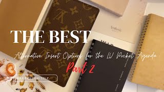 Louis Vuitton POCKET AGENDA  Budget Friendly amp DIY Inserts  Part 2 [upl. by Ennaisoj]