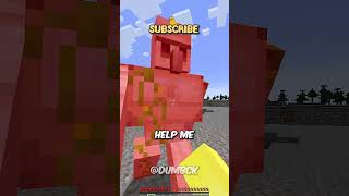 MINECRAFT but my Voice CHANGES with every DAMAGE shorts [upl. by Bodwell]