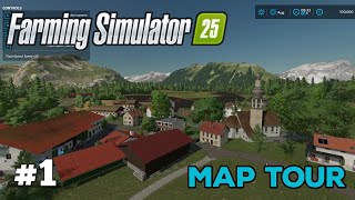 MAP TOUR OBERSCHWABEN  FRAMING SIMULATOR 25 GAMEPLAY 1 [upl. by Nivalc]