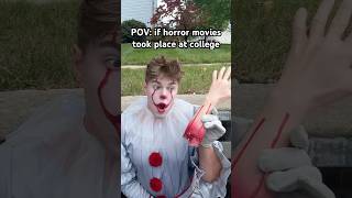 EVERY sorority girl is falling for a geek bar 😭 pennywise college itchapter2 horrormovie funny [upl. by Vargas]