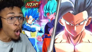 NEW Transforming LF Beast Gohan amp SSBK GokuSSBE Vegeta Reveal REACTION on Dragon Ball Legends [upl. by Iden]